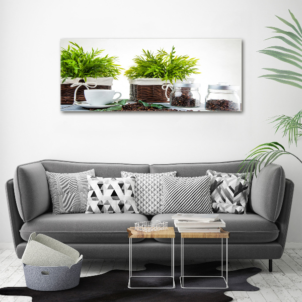 Wandbild Kaffeehaus-Thema