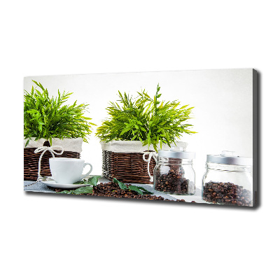 Wandbild Kaffeehaus-Thema