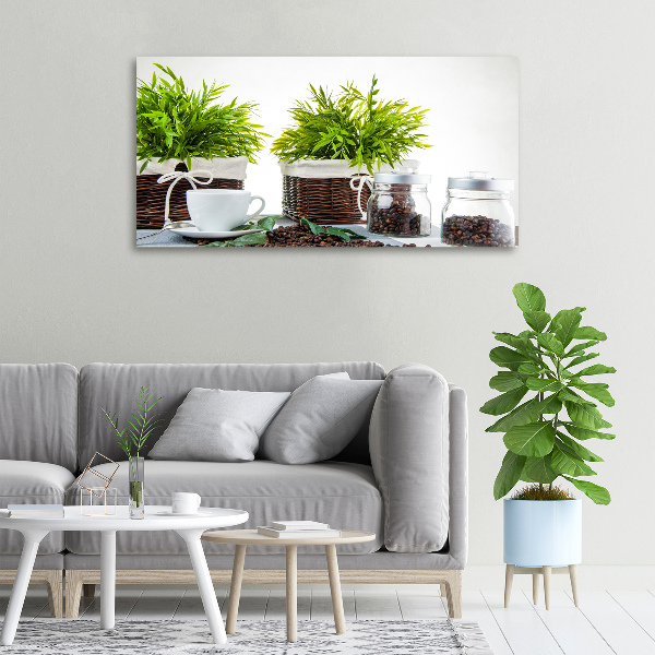 Wandbild Kaffeehaus-Thema