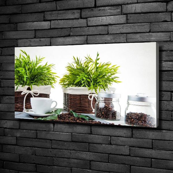 Wandbild Kaffeehaus-Thema