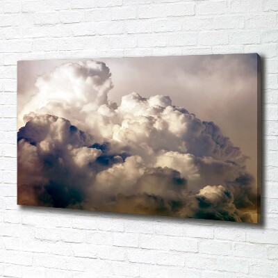 Wandbild Wolken am Himmel