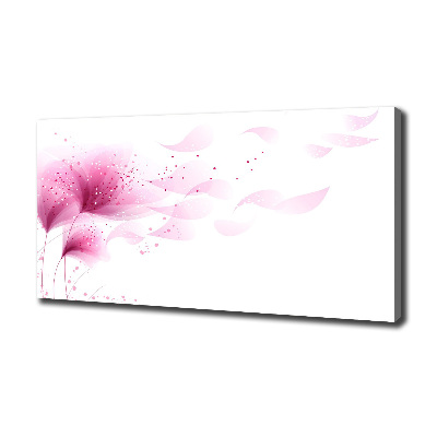 Bild auf leinwand Rosa Blume