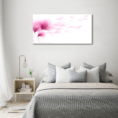 Bild auf leinwand Rosa Blume