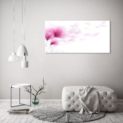 Bild auf leinwand Rosa Blume