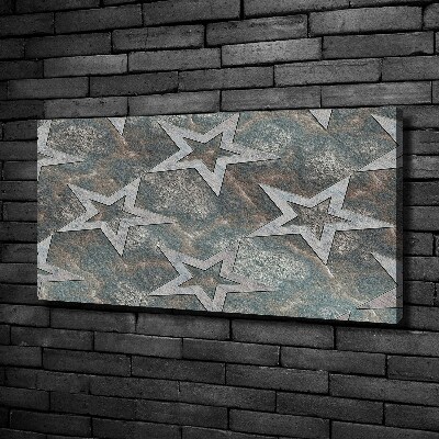 Bild auf leinwand Steinsterne