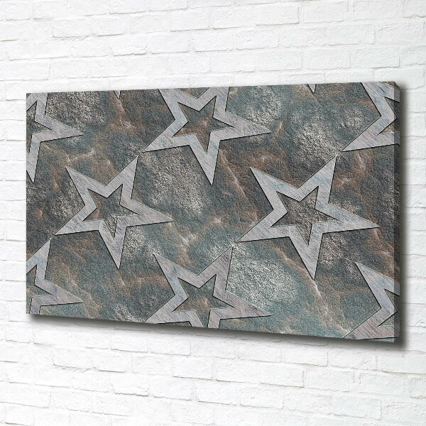 Bild auf leinwand Steinsterne