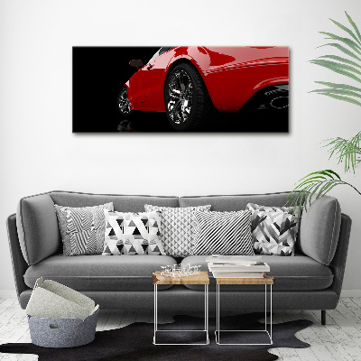 Bild auf leinwand Rotes Auto