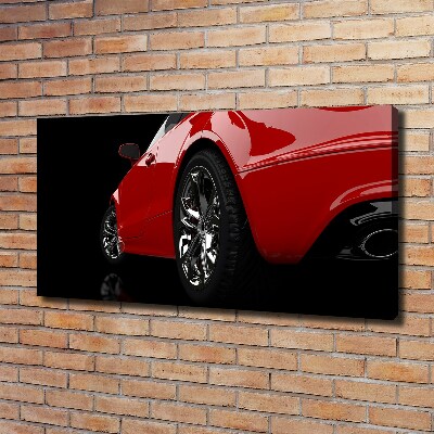 Bild auf leinwand Rotes Auto