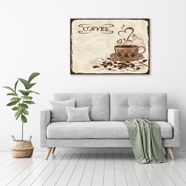 Wandbild Aromatischer Kaffee