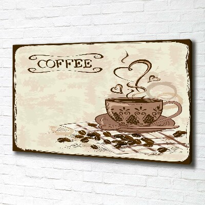 Wandbild Aromatischer Kaffee