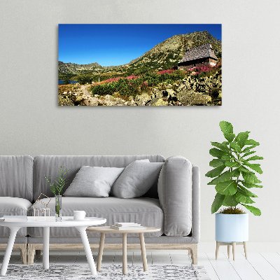 Fotobild Schäferhütte im Tal