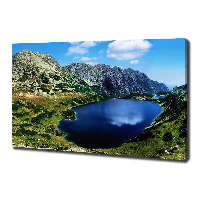 Bild auf leinwand Ein Tal in den Bergen