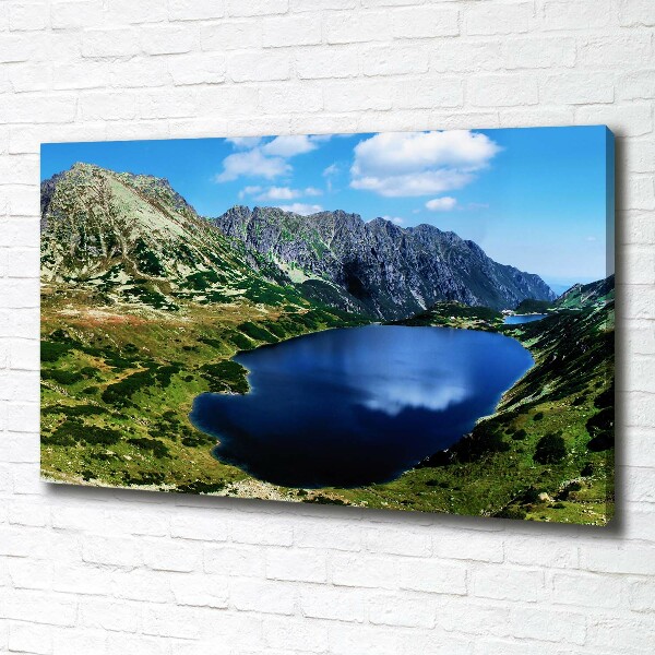 Bild auf leinwand Ein Tal in den Bergen