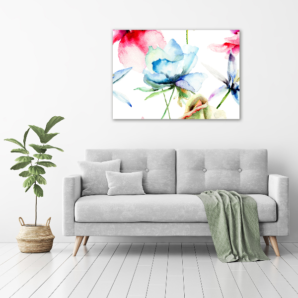 Bild auf leinwand Mohnblumen