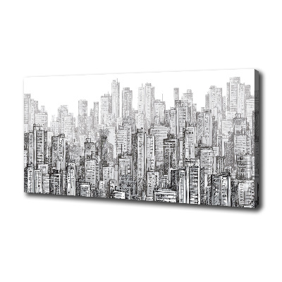 Bild auf leinwand Wolkenkratzer