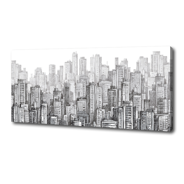 Bild auf leinwand Wolkenkratzer