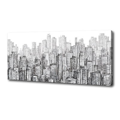 Bild auf leinwand Wolkenkratzer