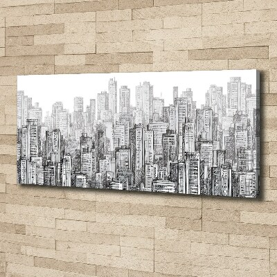 Bild auf leinwand Wolkenkratzer