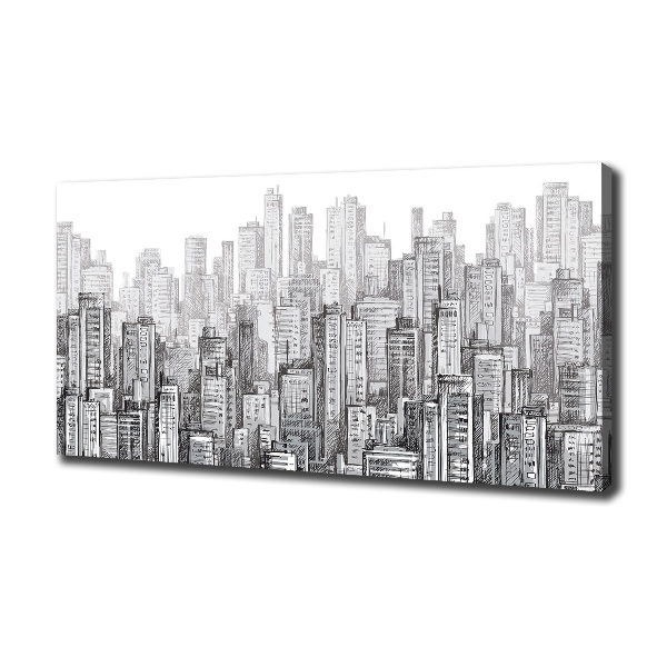 Bild auf leinwand Wolkenkratzer
