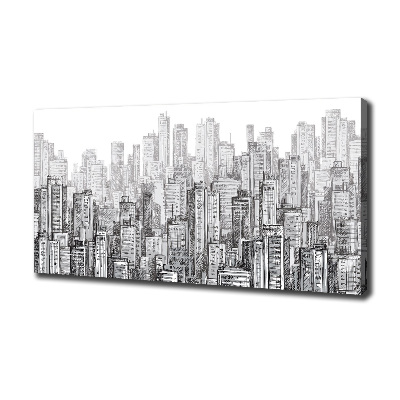 Bild auf leinwand Wolkenkratzer