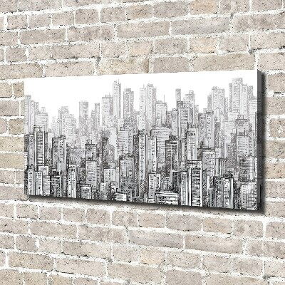 Bild auf leinwand Wolkenkratzer