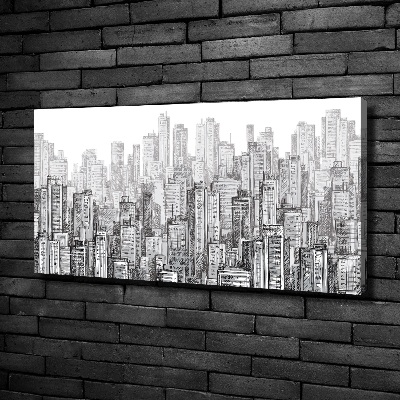 Bild auf leinwand Wolkenkratzer