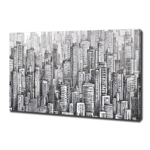 Bild auf leinwand Wolkenkratzer