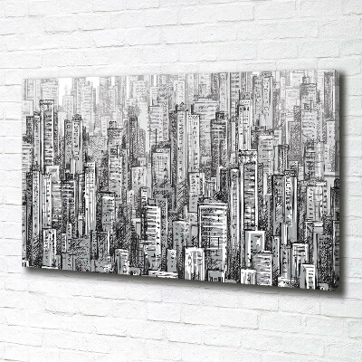 Bild auf leinwand Wolkenkratzer