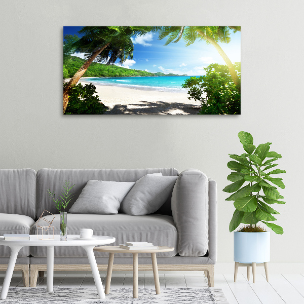 Fotobild Strand der Seychellen