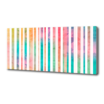Wandbild Regenbogenstreifen