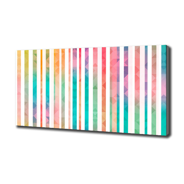 Wandbild Regenbogenstreifen