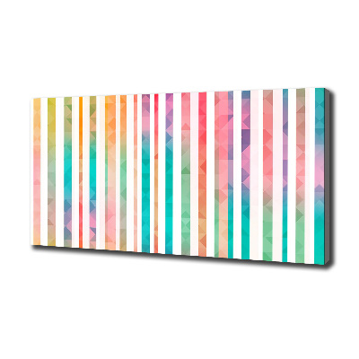 Wandbild Regenbogenstreifen