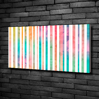 Wandbild Regenbogenstreifen