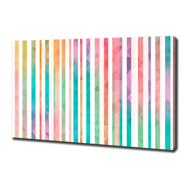Wandbild Regenbogenstreifen