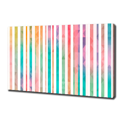 Wandbild Regenbogenstreifen