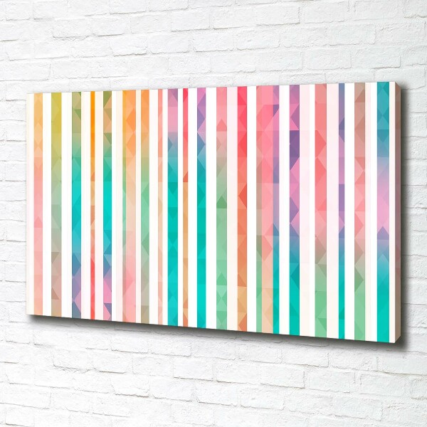 Wandbild Regenbogenstreifen