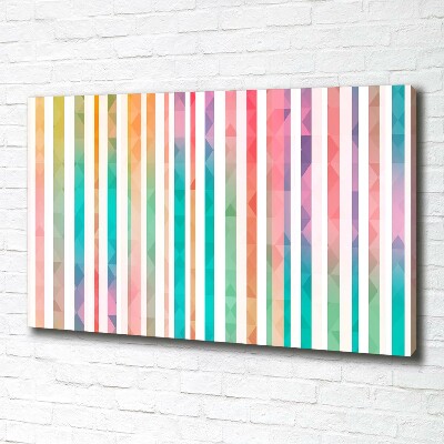 Wandbild Regenbogenstreifen