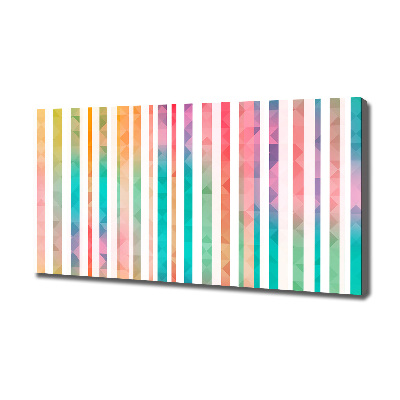 Wandbild Regenbogenstreifen