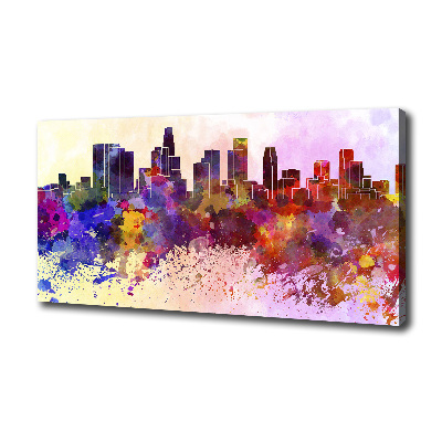 Wandbild Farben von Los Angeles
