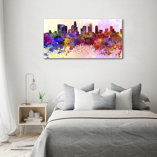 Wandbild Farben von Los Angeles