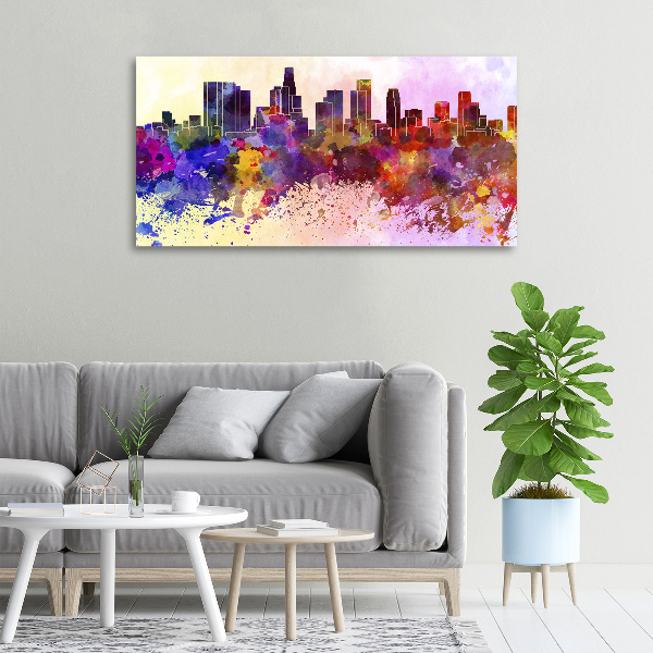 Wandbild Farben von Los Angeles
