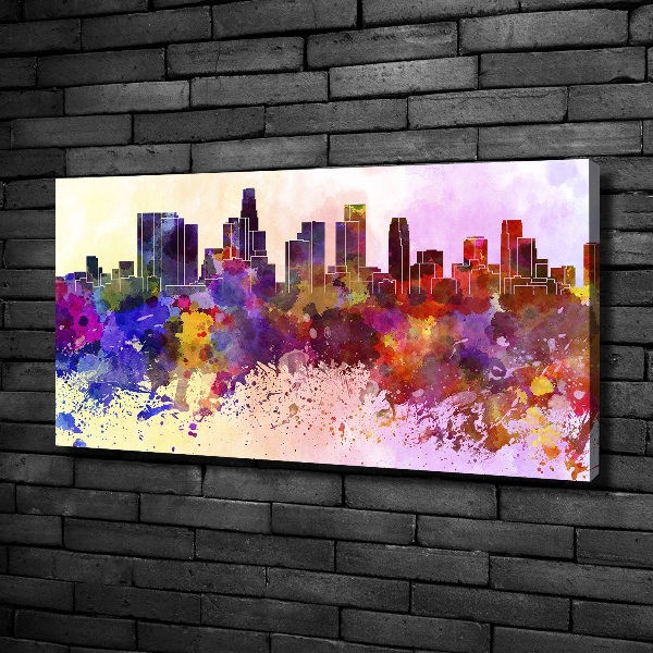 Wandbild Farben von Los Angeles