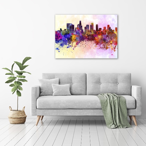 Wandbild Farben von Los Angeles