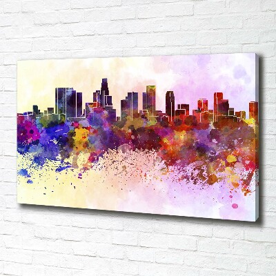 Wandbild Farben von Los Angeles