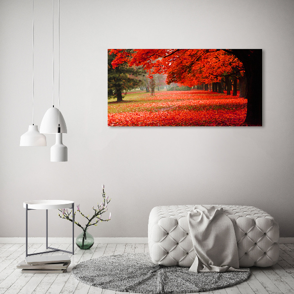 Wandbild Bäume im Herbst