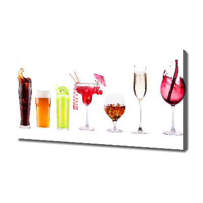 Wandbild Getränkeset