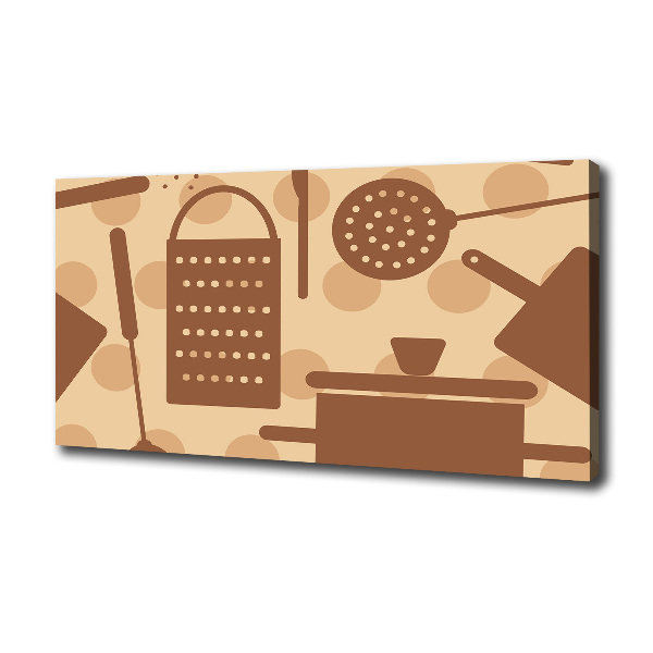 Wandbild Küchenutensilien