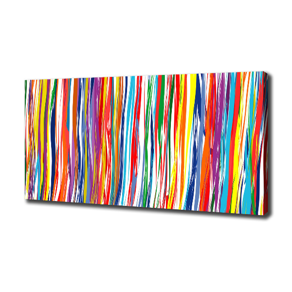 Wandbild Bunte Streifen