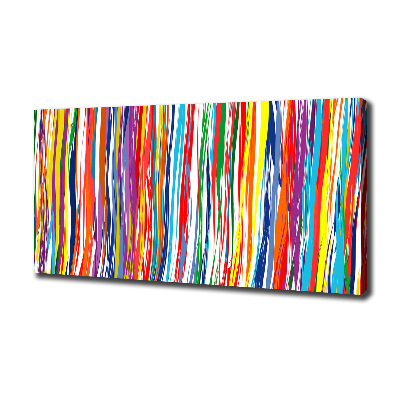 Wandbild Bunte Streifen
