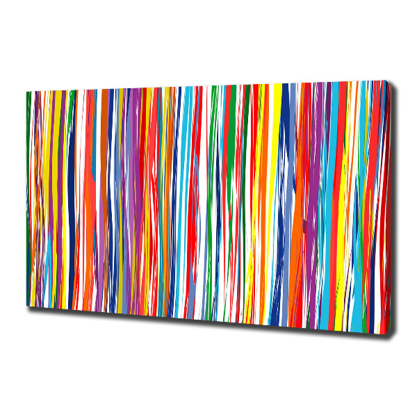 Wandbild Bunte Streifen
